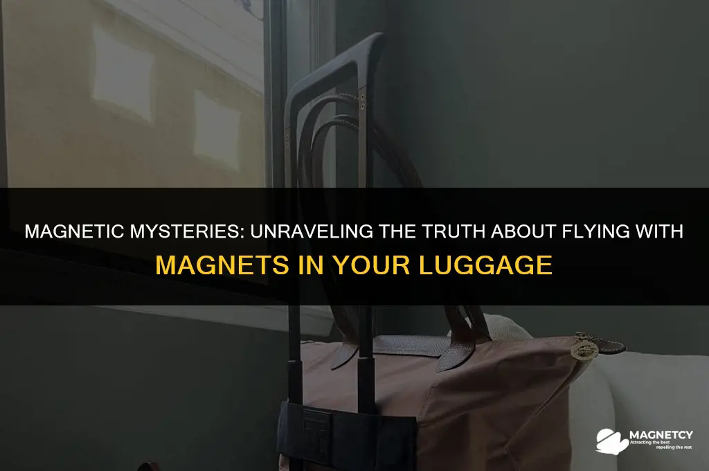 can you fly with magnets in your luggage