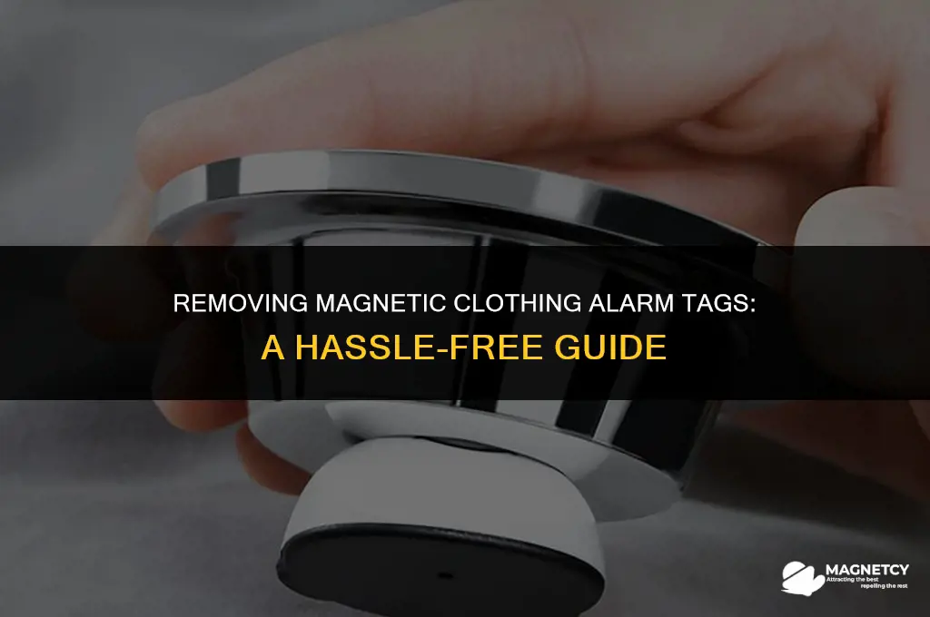 can you get a magnetic clothing alarm tag off