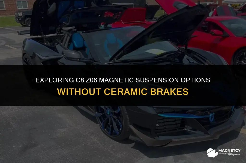can you get c8 z06 magnetic suspension without ceramic brakes
