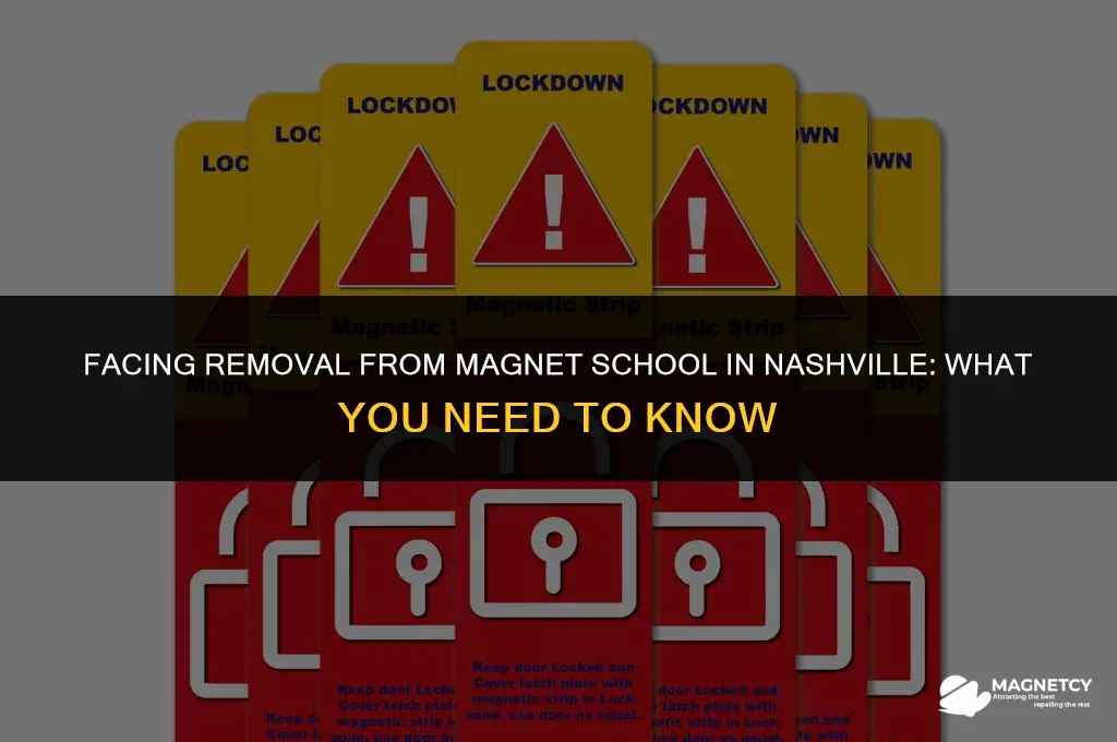 can you get kicked out of magnet school in nashville