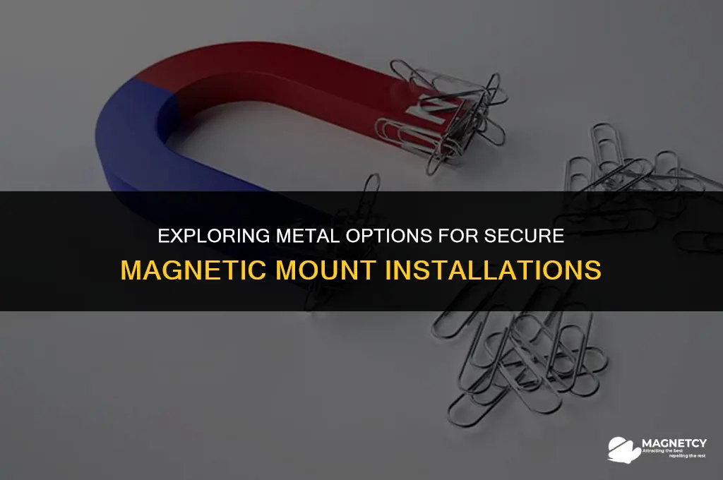 can you get metal pieces for magnetic mounts