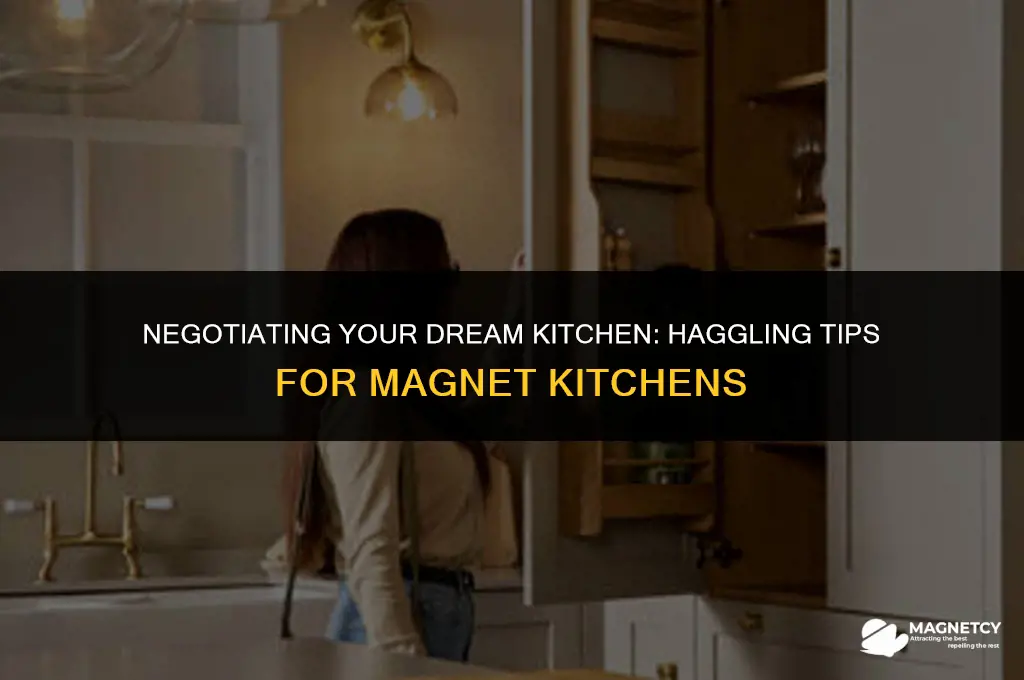 can you haggle with magnet kitchens