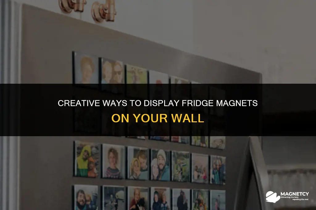 can you hang fridge magnets on a wall