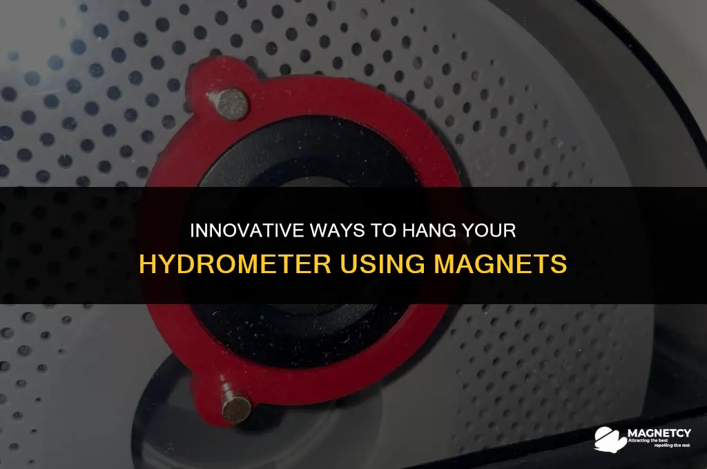 can you hang your hydrometer with magnets