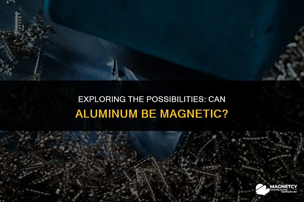 can you have an aluminum magnet