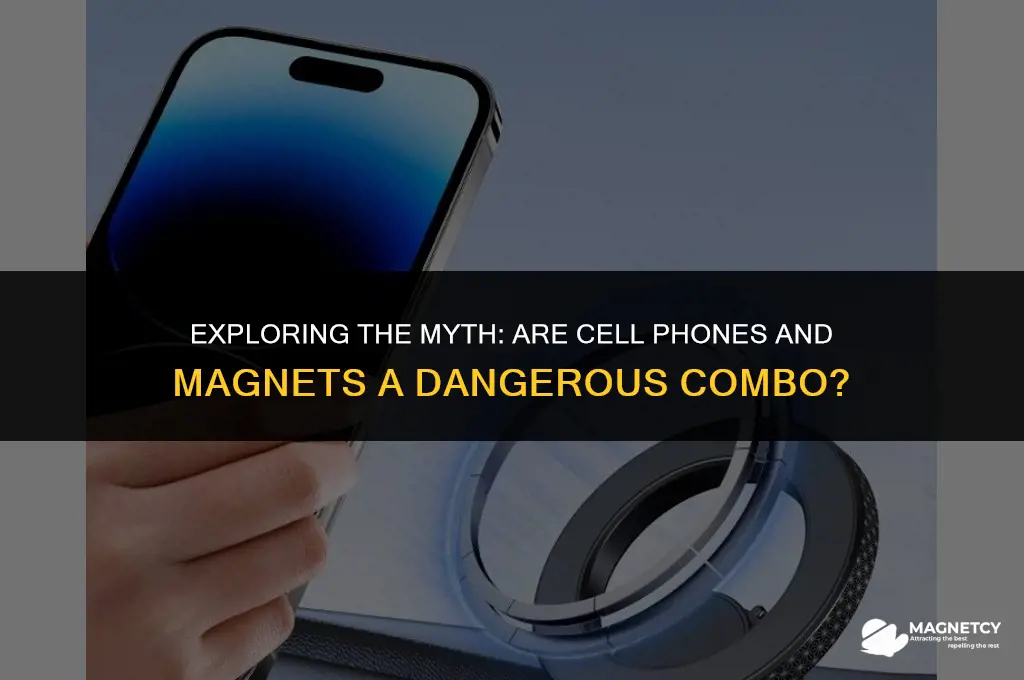can you have cell phones around magnet