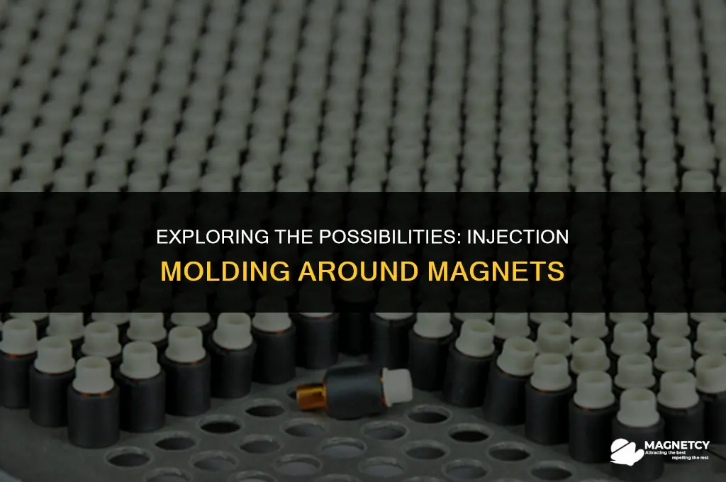 can you injection mold around magnets