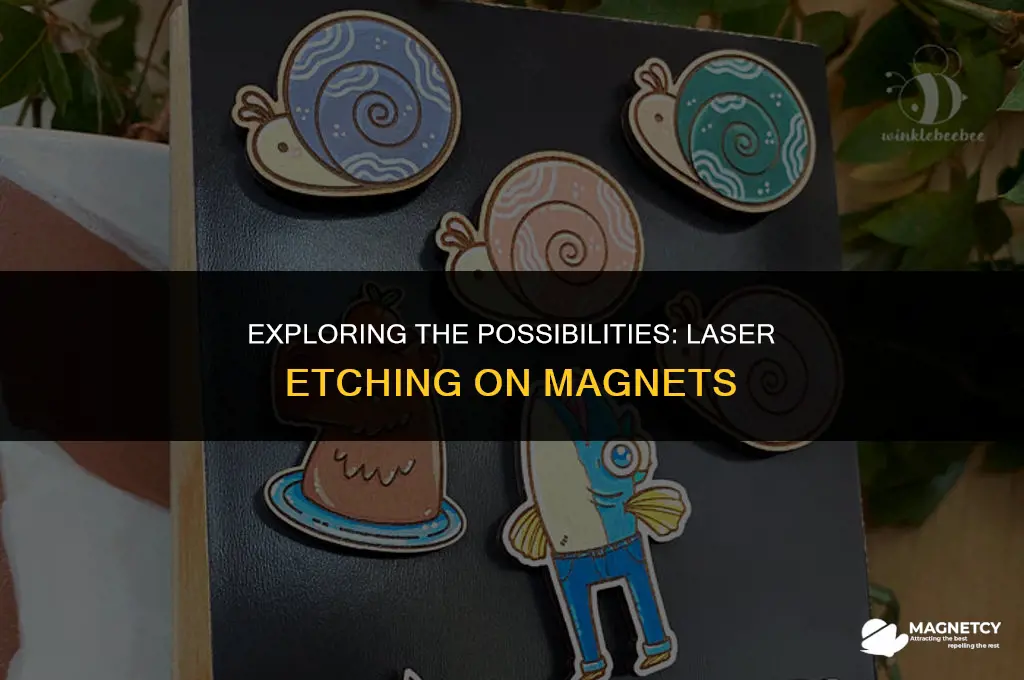 can you laser etching a magnet