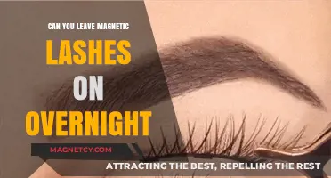 Magnetic Lashes Overnight: A Guide to Safe and Stylish Wear