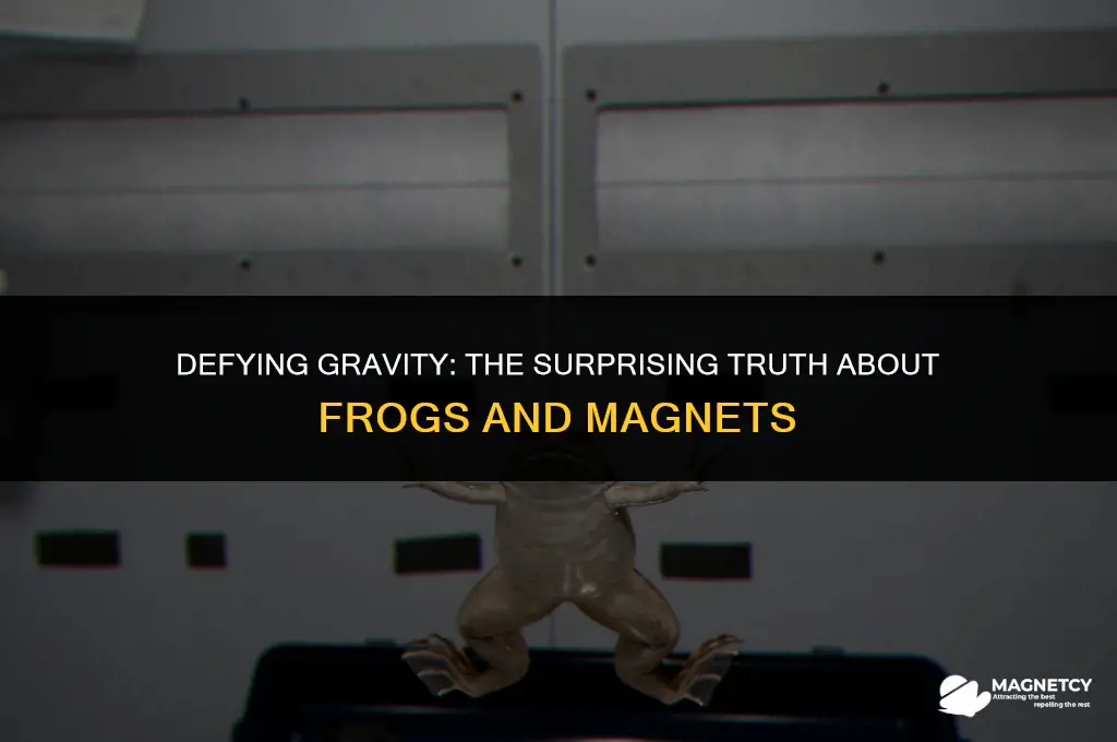 can you levitate a frog with magnets