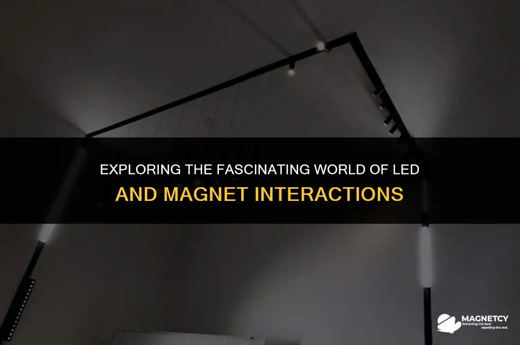 can you light an led with a magnet