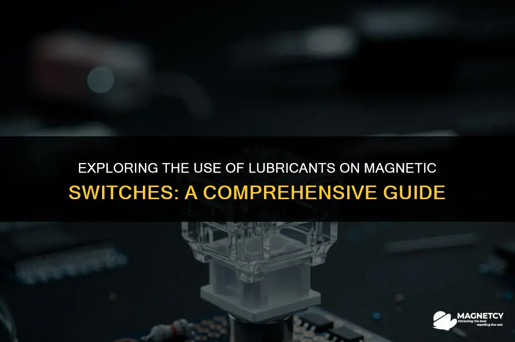 can you lube magnetic switches