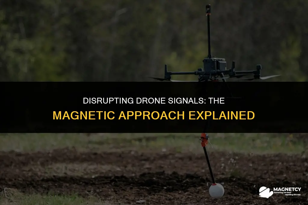 can you magnetically disrupt a drone signal