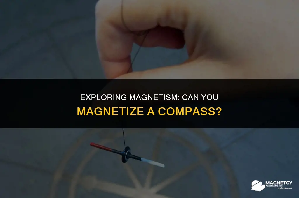 can you magnetize a compass