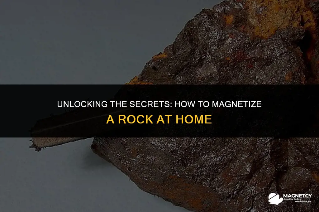 can you magnetize a rock