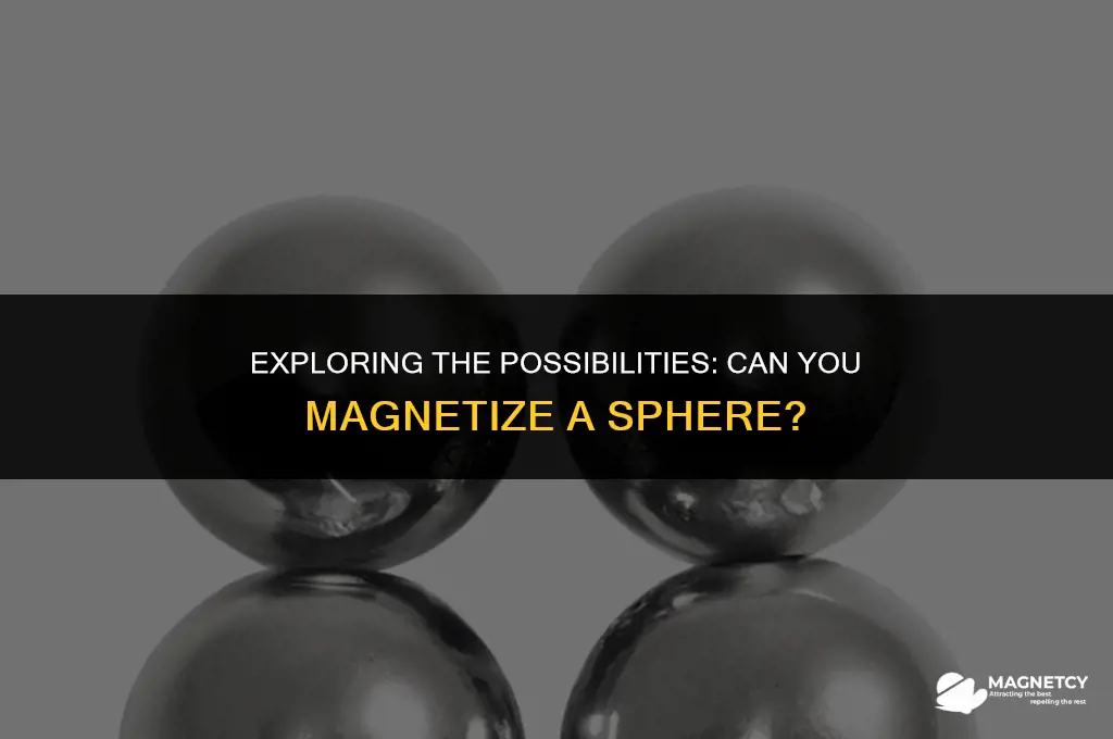 can you magnetize a sphere