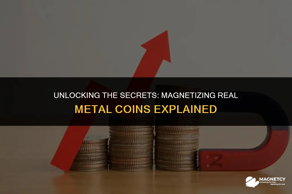 can you magnetize real metal coins