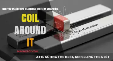 Exploring the Possibility of Magnetizing Stainless Steel with Coils