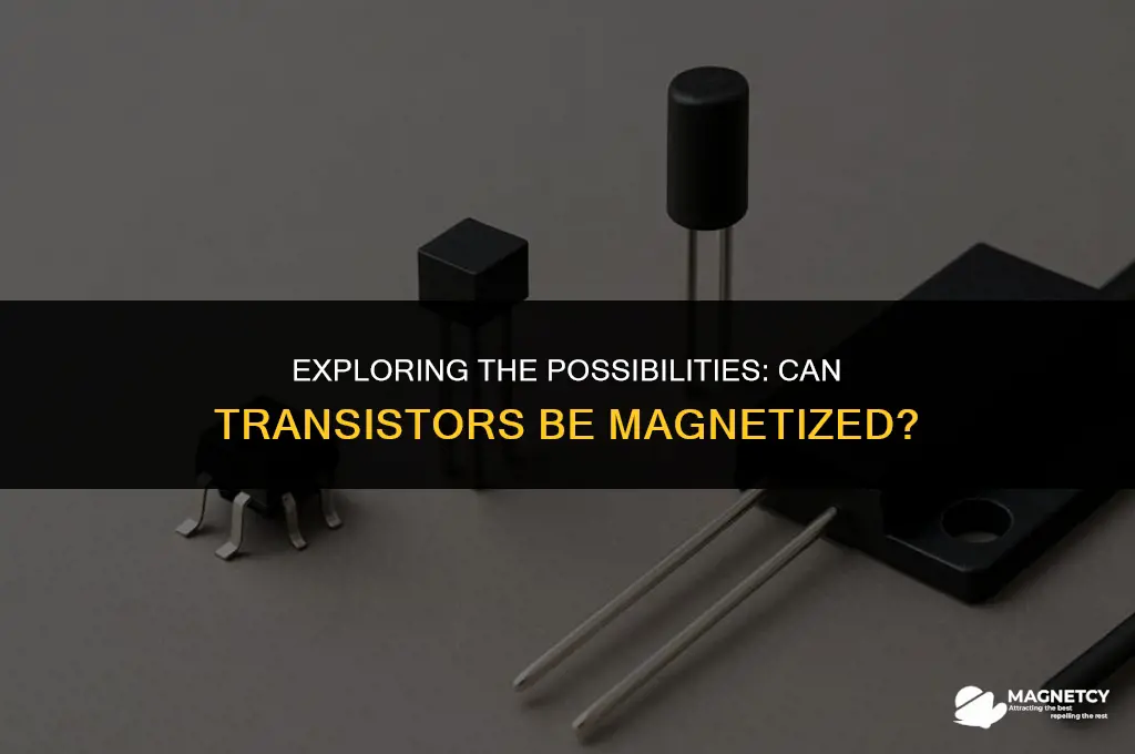 can you magnetize transistors