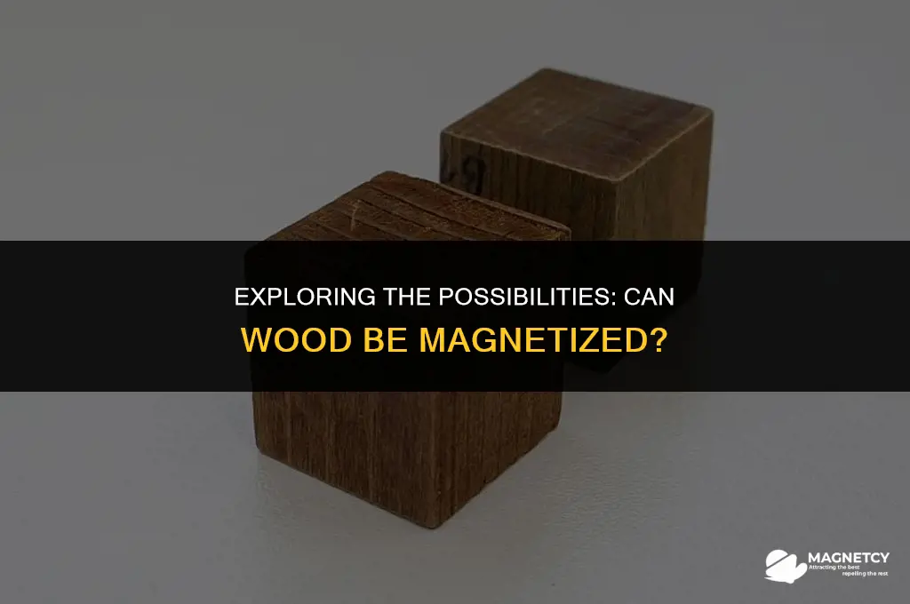 can you magnetize wood