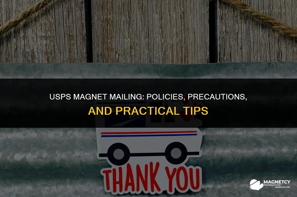 can you mail magnets through usps