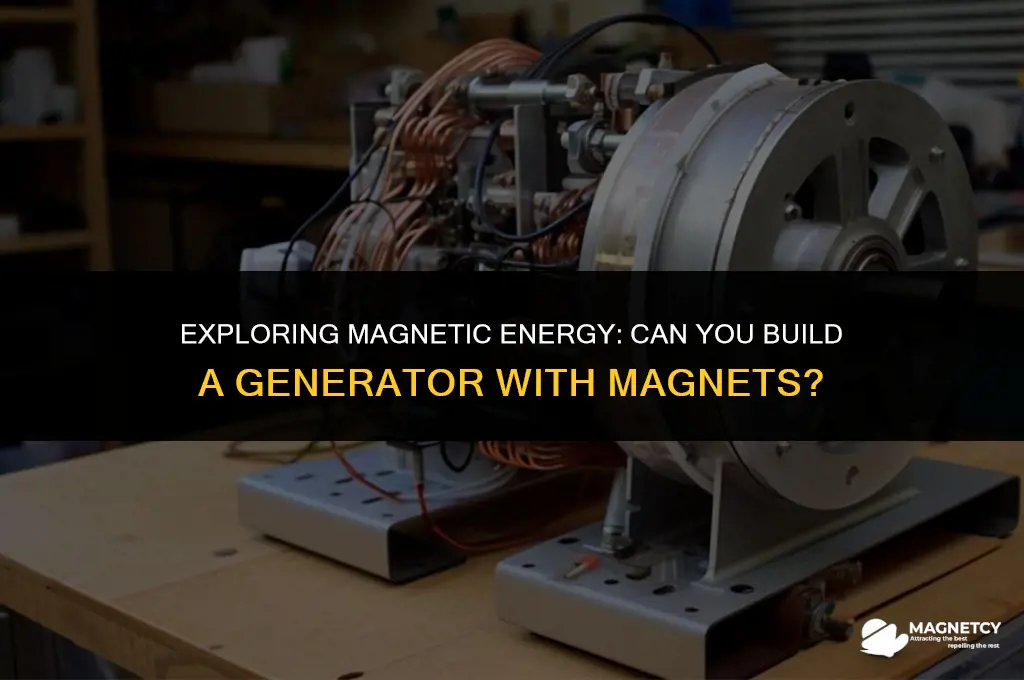 can you make a generator with magnets