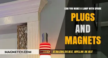 DIY Lamp Creation: Spark Plugs and Magnets as Innovative Components