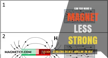 Exploring Ways to Weaken a Magnet's Strength