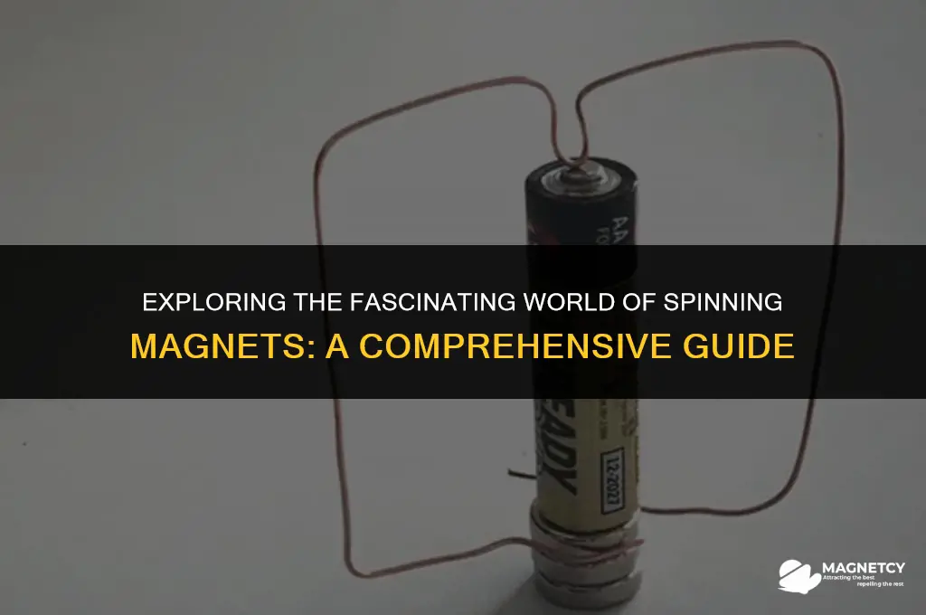 can you make a magnet spin