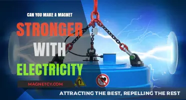 Empowering Magnets: The Electric Enhancement Effect