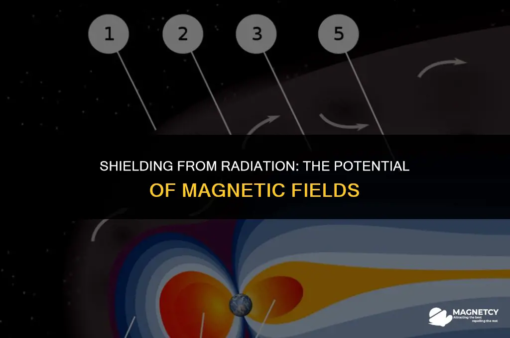 can you make a magnetic field to block radiation