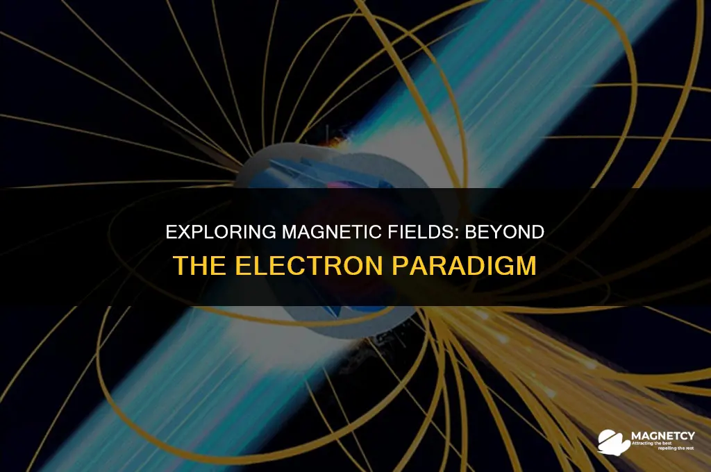 can you make a magnetic field without electrons