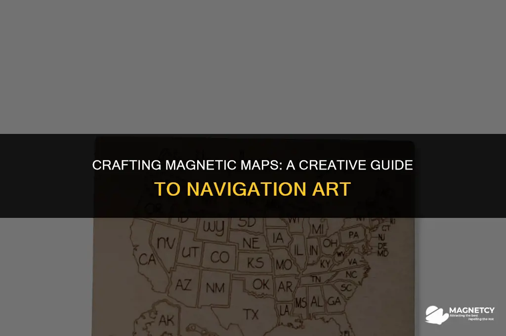 can you make a map with magnets