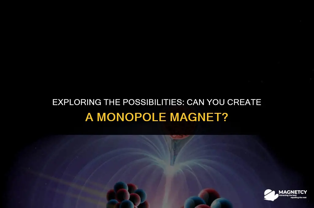 can you make a monopole magnet