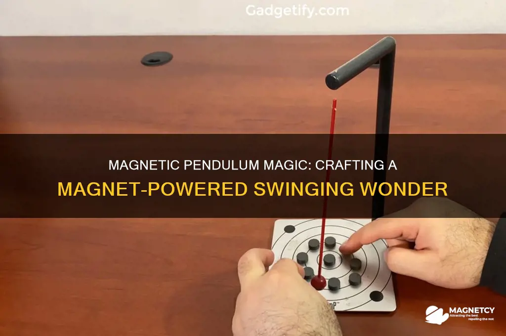 can you make a pendulum using magnets