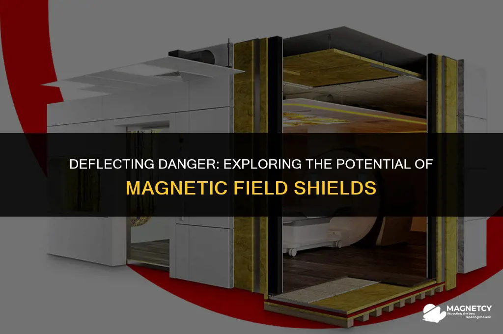 can you make a shield with a magnetic field