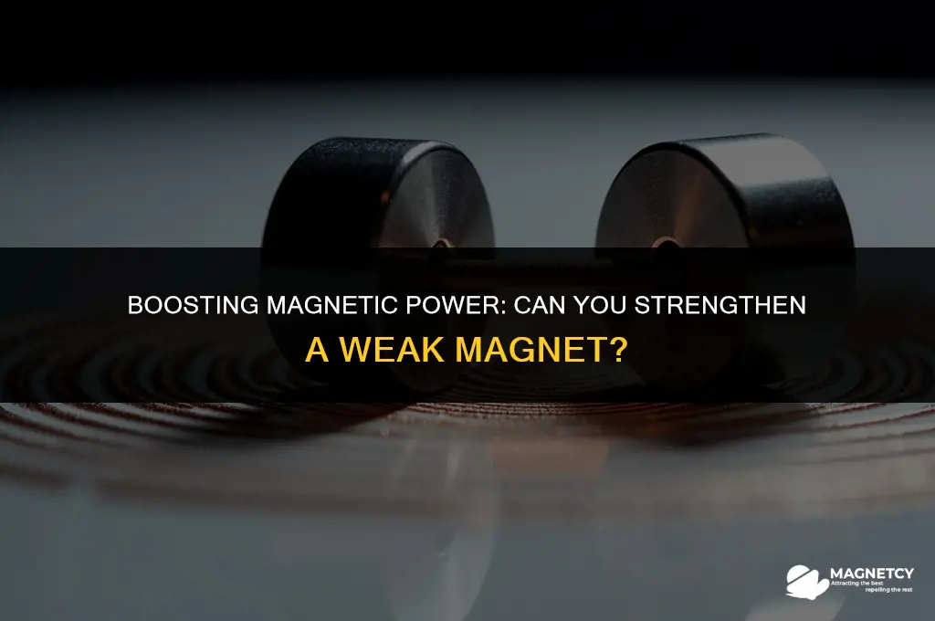 can you make a weak magnet stronger