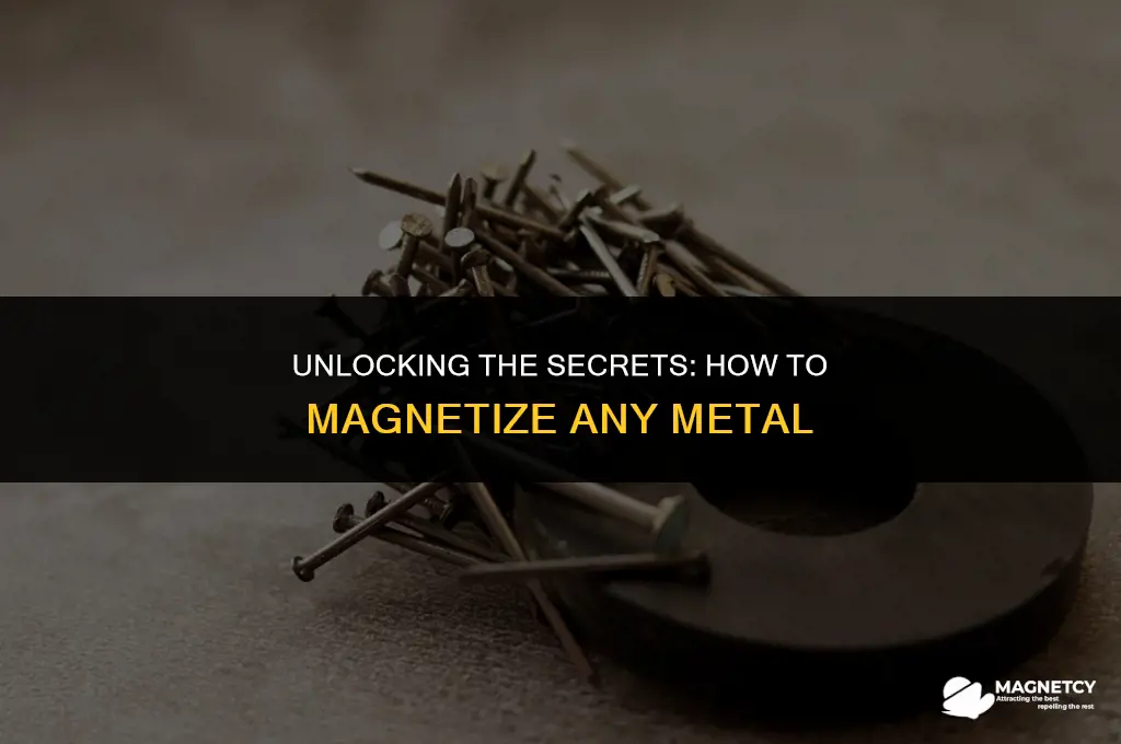 can you make any metal magnetic