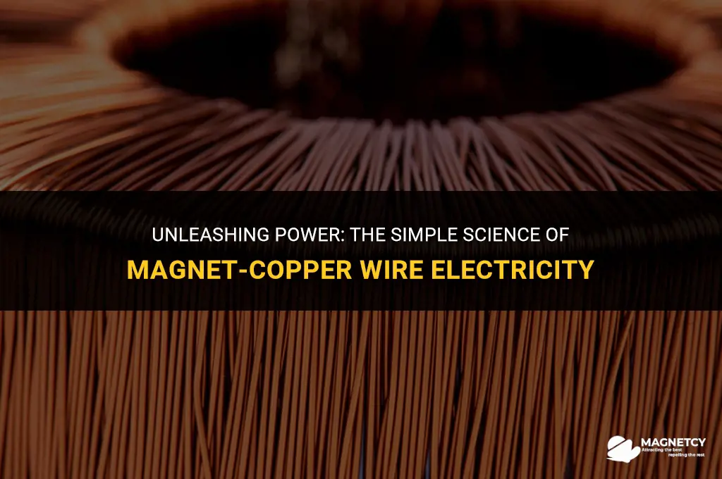 can you make electricity with just magnets and copper wire