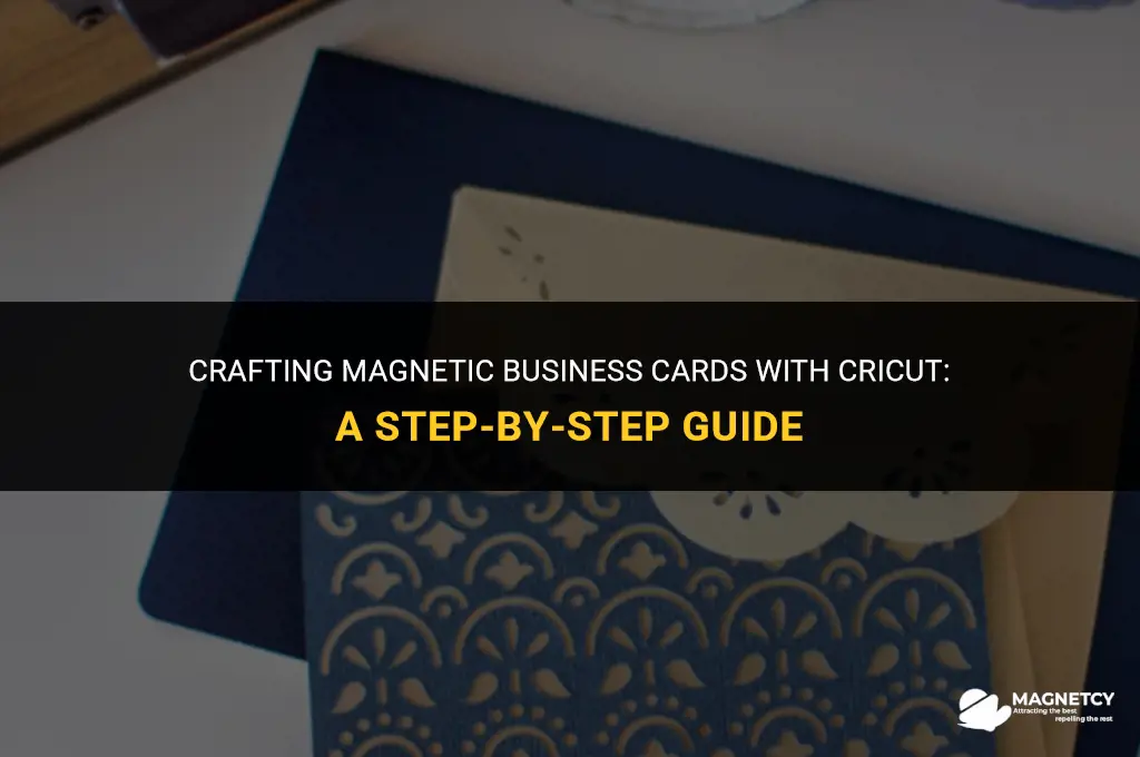 can you make magnet business cards on a cricut