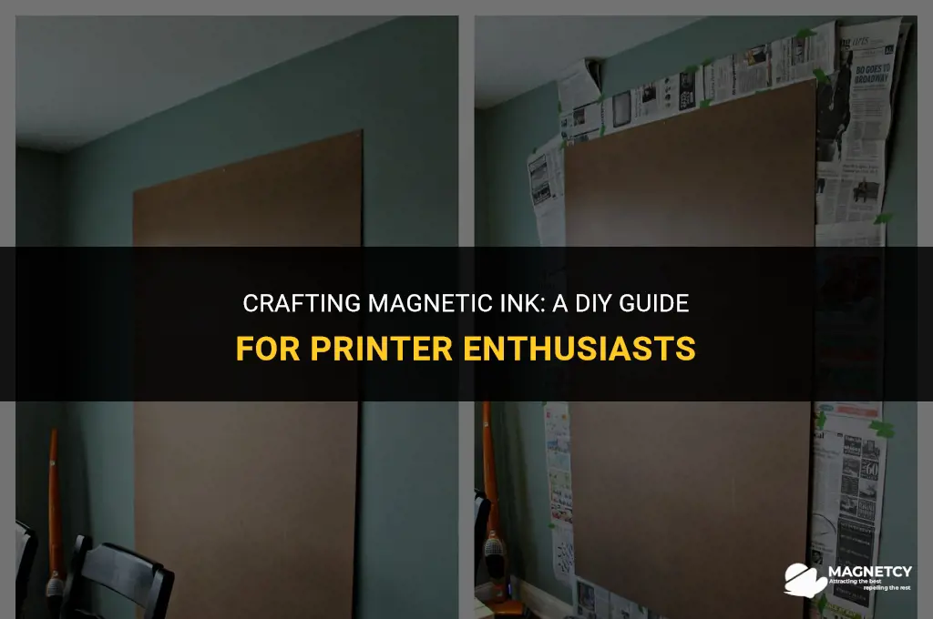 can you make magnetic ink for the printer