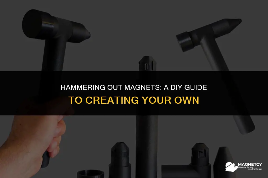 can you make magnets with a hammer