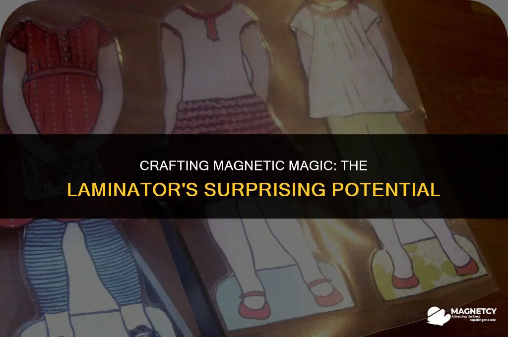 can you make magnets with a laminator