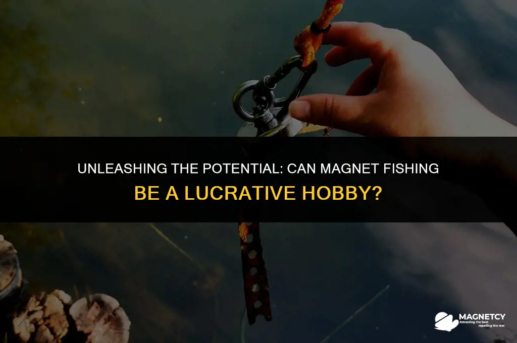 can you make money magnet fishing