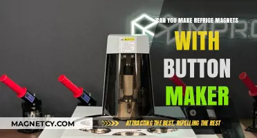 Crafting Custom Fridge Magnets with a Button Maker: A DIY Guide