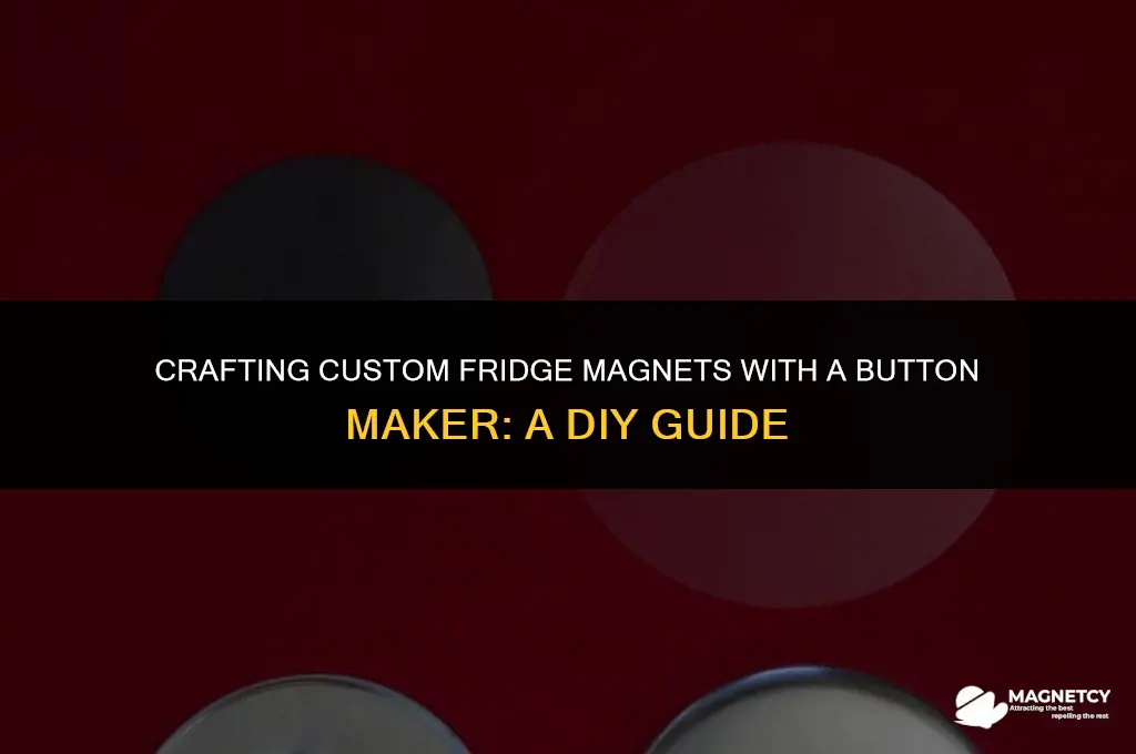 can you make refrige magnets with button maker