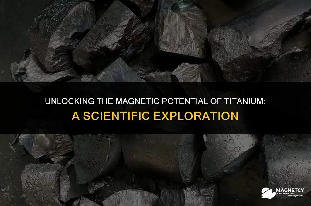 can you make titanium magnetic