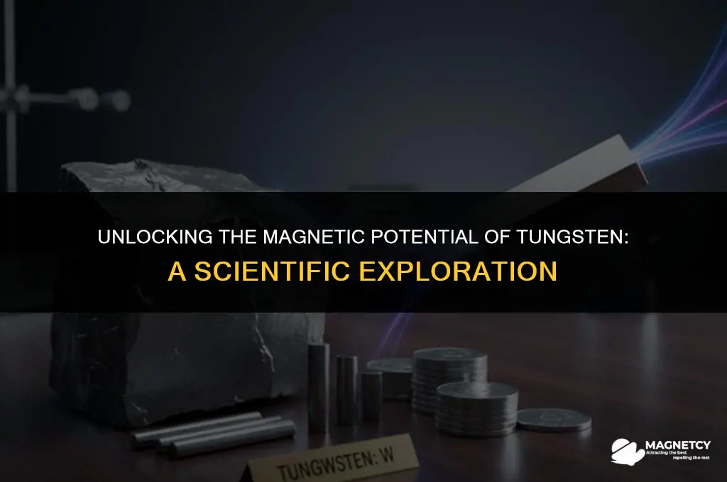 can you make tungsten magnetic