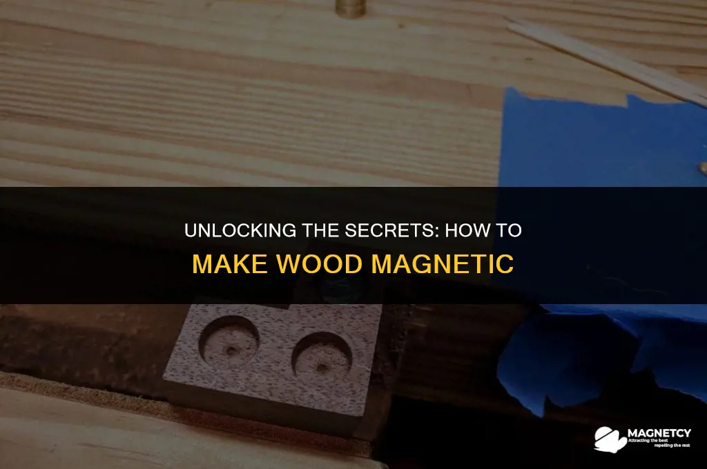 can you make wood magnetic
