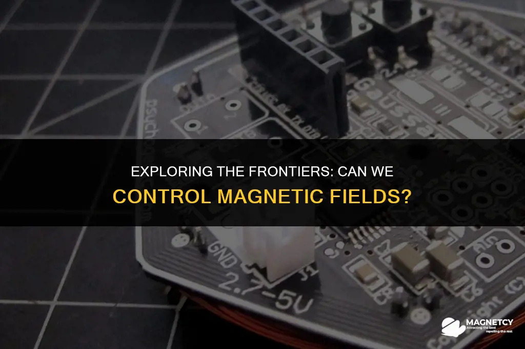 can you manipulate magnetic field